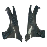 STG Style Dry Carbon Fiber Vented Front Fenders for Chevrolet Corvette C8 Stingray