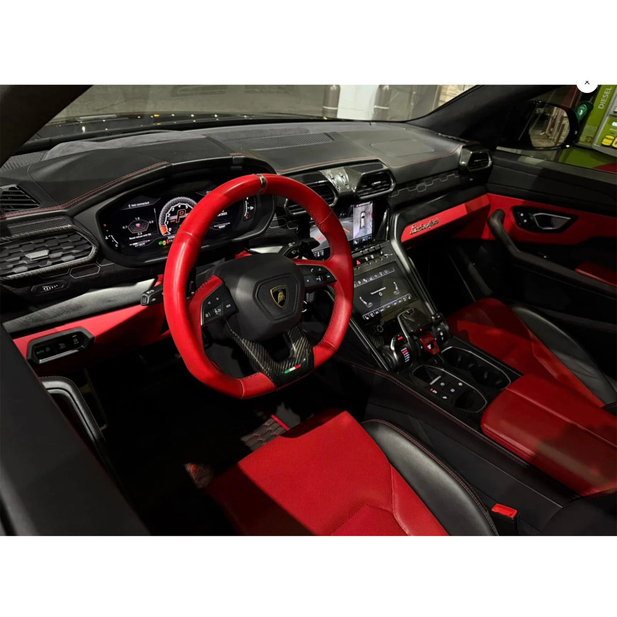 Dry Carbon Fiber Interior Trim Kit for Lamborghini Urus - Bull Boost Performance