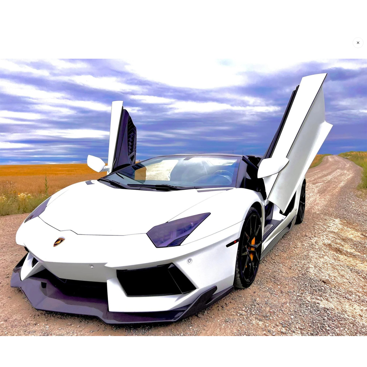 V2 Style Dry Carbon Fiber Front Lip for Lamborghini Aventador - Bull Boost Performance