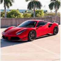 Carbon Fiber Side Skirt Extensions for Ferrari 488 - Bull Boost Performance