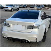 PSM Style Gloss Black Rear Diffuser for BMW F80 F82 F83 M3 M4 - Bull Boost Performance