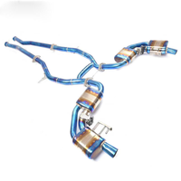 Titanium Valved Catback Exhaust System for Mercedes Benz S63 S63 Coupe C217 5.5T - Bull Boost Performance