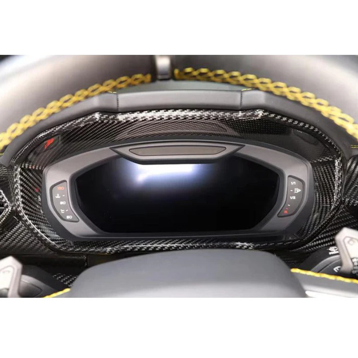 Dry Carbon Fiber Dashboard Trim Cover Lamborghini Urus - Bull Boost Performance