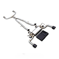 Valved Stainless Steel Catback Exhaust System for Infiniti Q50S 3.7L - Bull Boost Performance