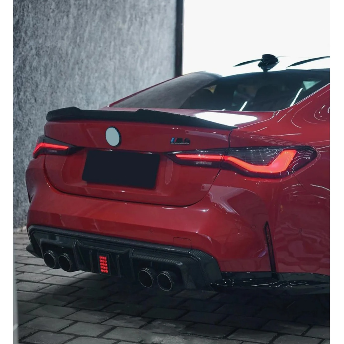 Dry Carbon Fiber F1 Style Rear Diffuser for BMW G80 M3 G82 M4 - Bull Boost Performance