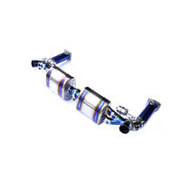 Titanium Valved Catback Exhaust System for Porsche 911 997.1 Turbo 3.6T