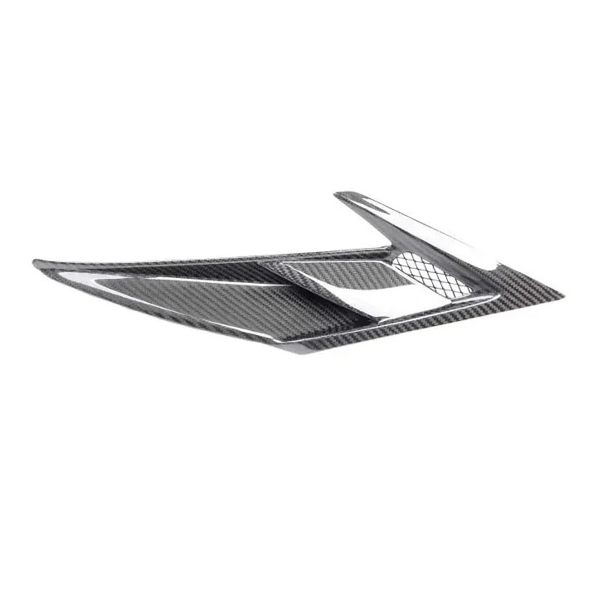 Prepreg Carbon Fiber Front Fender Vent Trims for Ferrari F8 - Bull Boost Performance