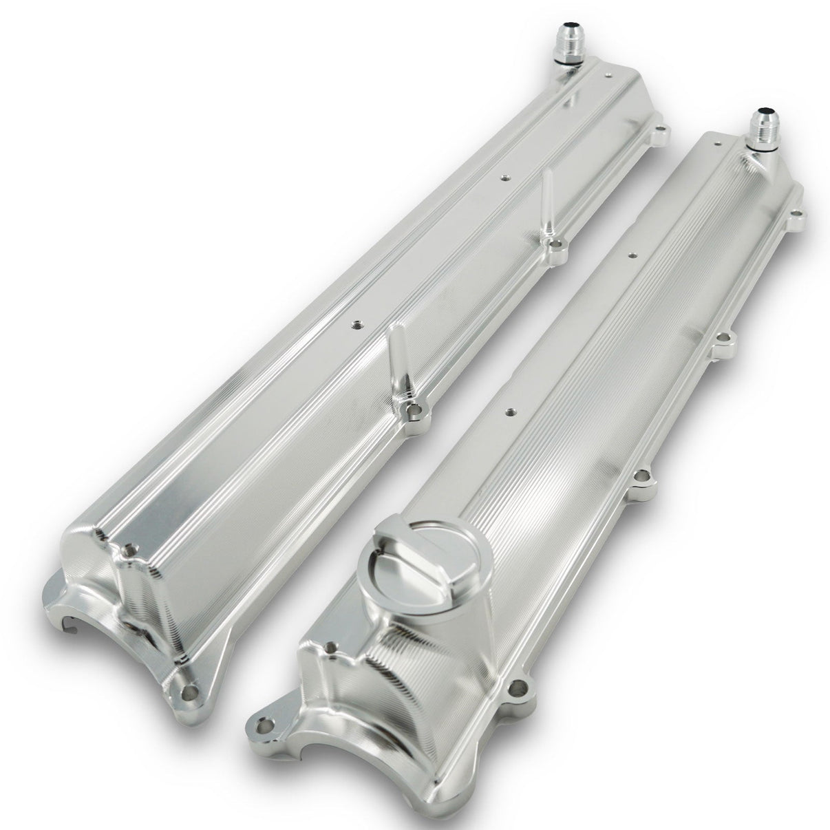Toyota Supra 2JZ GE Non-VVTI Billet Valve Covers Anodized Oil Cap Bolts 2J AN10 - Bull Boost Performance