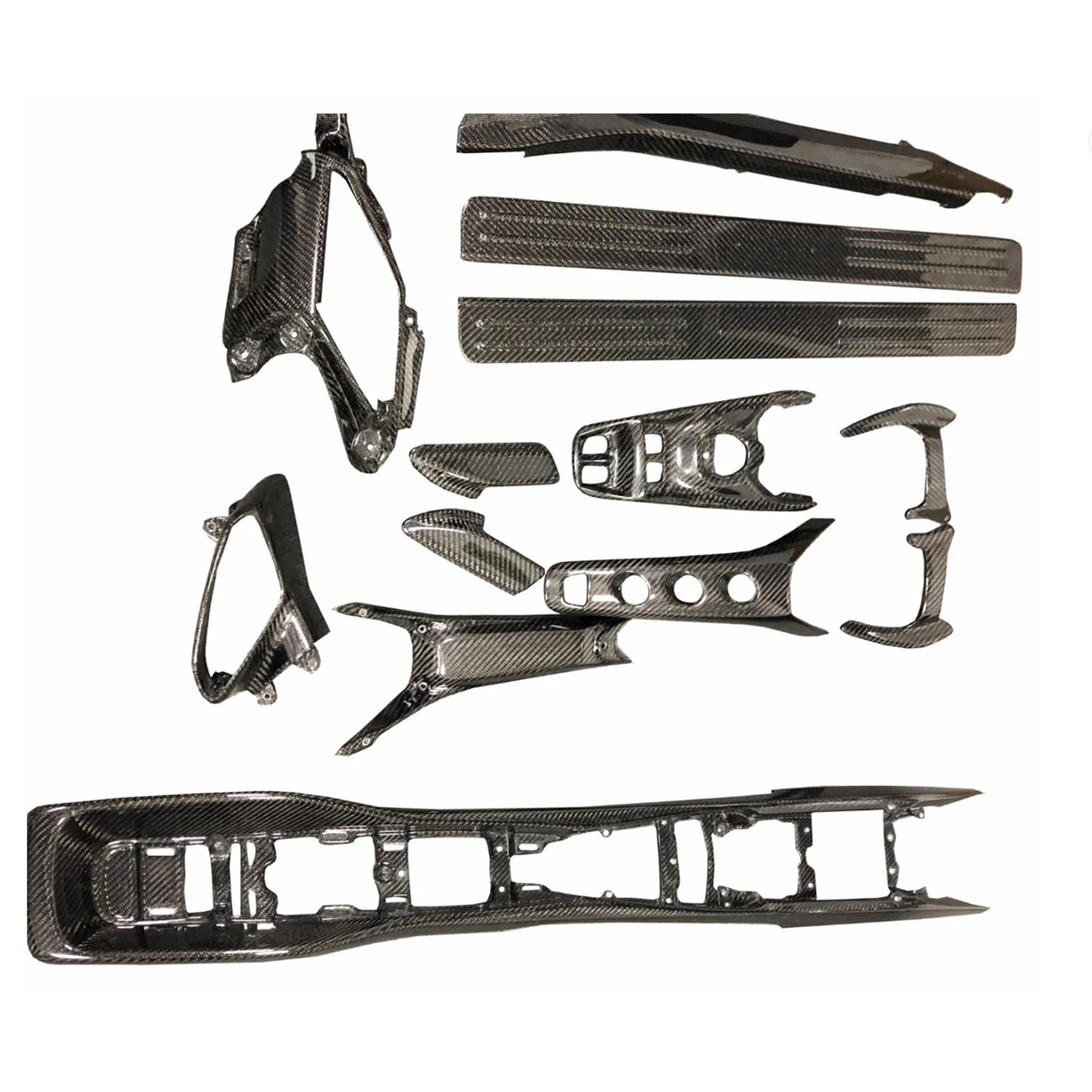 Carbon Fiber Interior Trim Kit for Ferrari 488 - Bull Boost Performance
