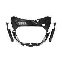 Dry Carbon Fiber Front Trunk Cover Trim Replacement for Chevrolet Corvette C8 Z51 Z06 - Bull Boost Performance