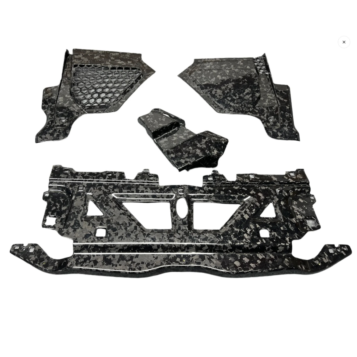 Forged Carbon Fiber Engine Bay Cover Kit for BMW G80 G81 M3 G82 G83 M4 - Bull Boost Performance