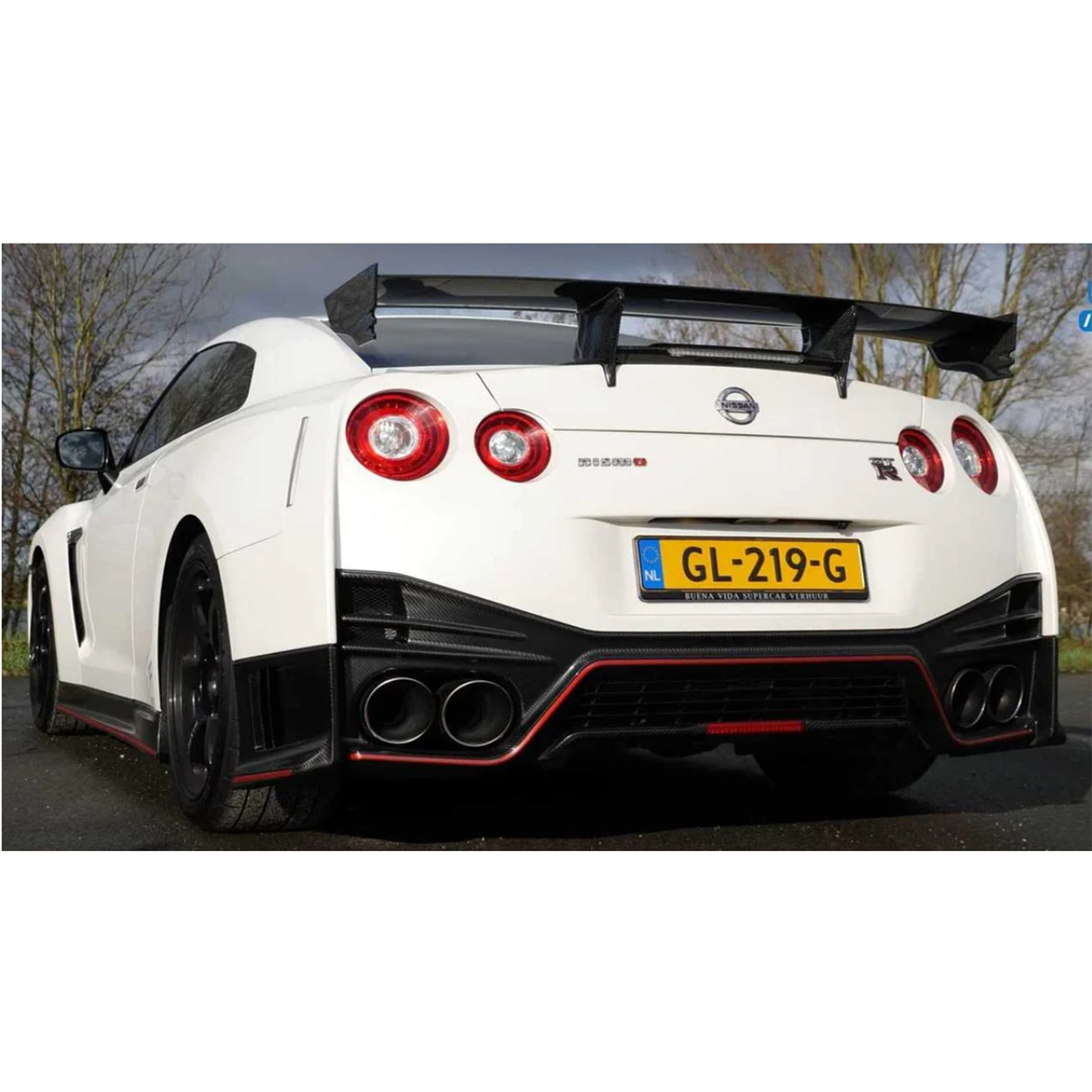 Carbon Fiber N Style Rear Diffuser for Nissan GT-R R35