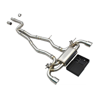 T304 Stainless Valved Catback Exhaust System for Toyota Supra A90 A91 3.0T - Bull Boost Performance