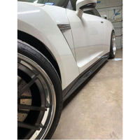 Carbon Fiber Side Skirts for Nissan GT-R R35