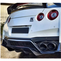 Carbon Fiber Rear Bottom Undertray Diffuser for Nissan GT-R R35