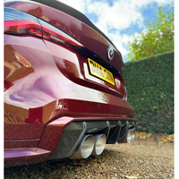M Performance Style Carbon Fiber Rear Diffuser for BMW G80 M3 G82 G83 M4 - Bull Boost Performance