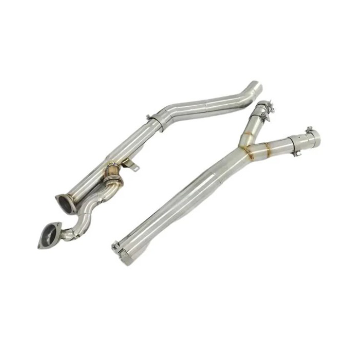 S58 3.5 inch Single S Mid Pipe for BMW G80 M3 G82 M4 G87 M2 - Bull Boost Performance
