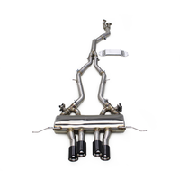 Valved Stainless Steel Catback Exhaust System for BMW M3 M4 G80 G82 G83 3.0T - Bull Boost Performance