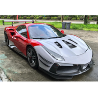 Prepreg Carbon Fiber EVO Style Aerodynamic Body Kit for Ferrari 488 - Bull Boost Performance