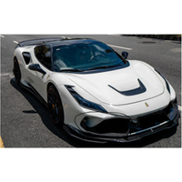Prepreg Carbon Fiber Front Bumper Air Vent Intake Trim for Ferrari F8 - Bull Boost Performance