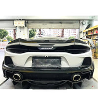 MWD Style Dry Carbon Fiber Trunk Wing Spoiler for McLaren GT - Bull Boost Performance